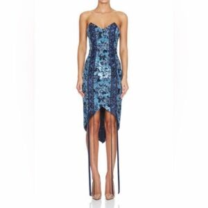MISHA Velvet Lorron Dress NWT